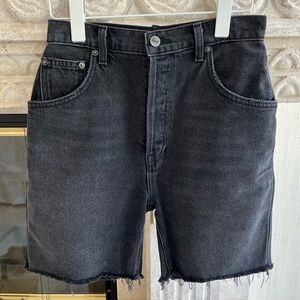 Stylish Black Denim Shorts